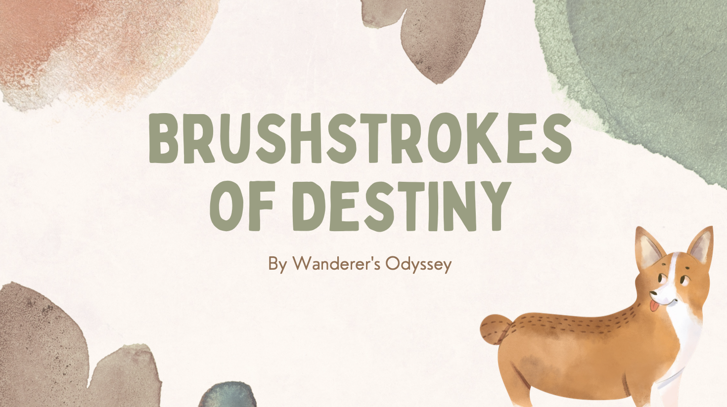 Narrativa Digital - "BrushStrokes of Destiny"